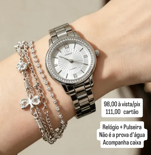 Relógio Feminino com Pulseira