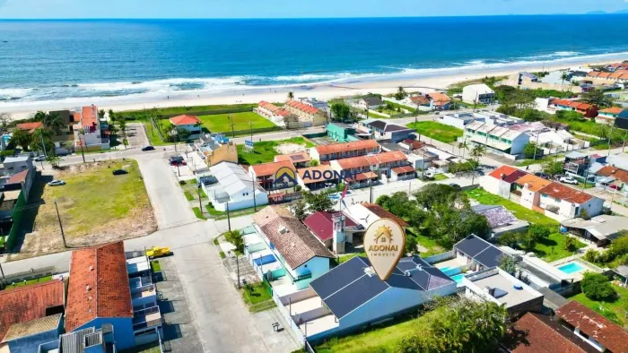 CASA MOBILIADA A 200 METROS DA PRAIA, com 3 dormitórios à venda, 132 m² por R$ 850.000 - E