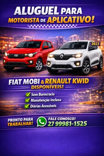 Aluguel Carro aplicativo