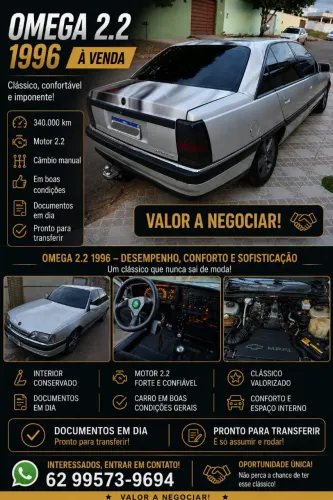 Chevrolet Omega GLS 2.2 / 2.0 1996