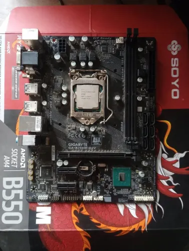 Placa mãe b250 + Pentium