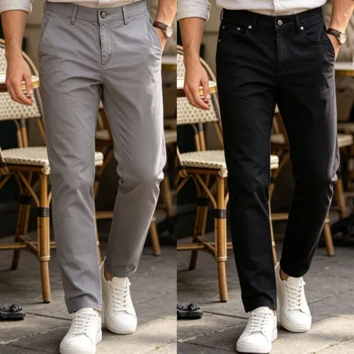 Calças masculinas (2 peças) Zara e Marfinno ORIGINAIS