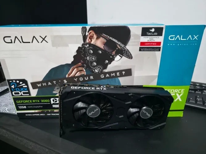 Placa de Video RTX 3060 12Gb Galax