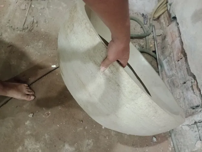 Vaso grande para plantas 90 cm diâmetro! 30 cm altura usado em perfeitas condições! 130,00