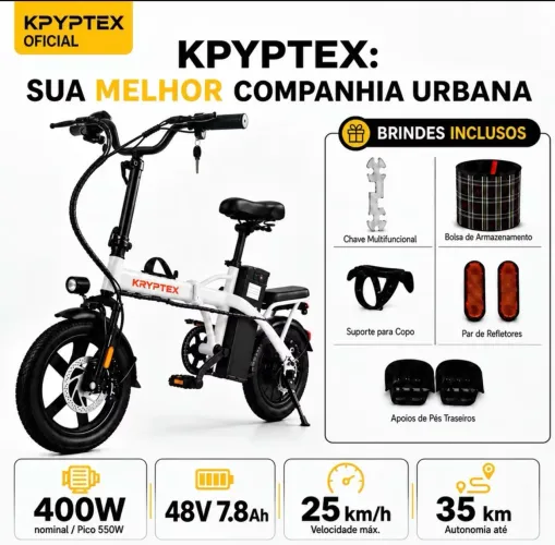 Bicicleta elétrica 