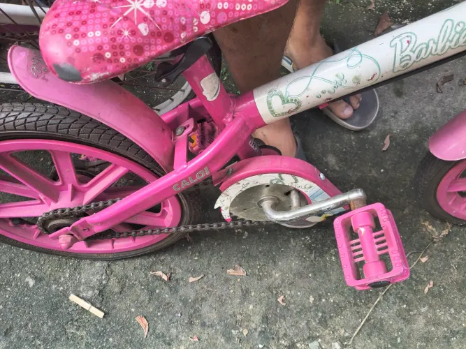Vendo Bicicleta da Barbie linda