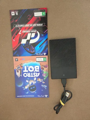 2 jogos de PS5 mais SSD de 1 tera