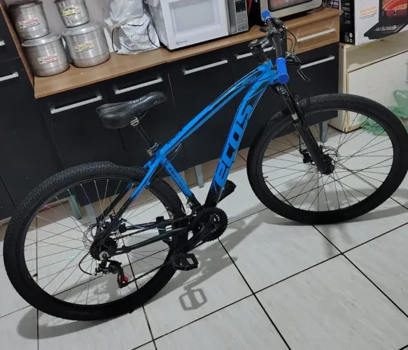 Bicicleta Ecos MTB alumínio aro 29 quadro 17. Promoção bike RS680