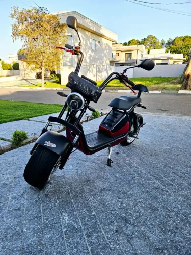 Moto eletrica 3000w potente estilo chopper
