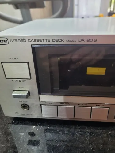 Tape deck para conserto ou peças 