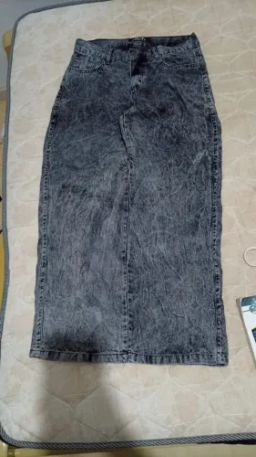 2 calças baggy Y2K boca larga tamanho 42 Oakley + Boss
