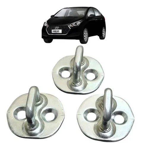 Kit Batente Fechadura Porta Hyundai Hb20 1.0 Manual 2018 Dianteira Original