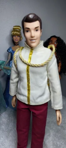 Lote Bonecos príncipes Disney