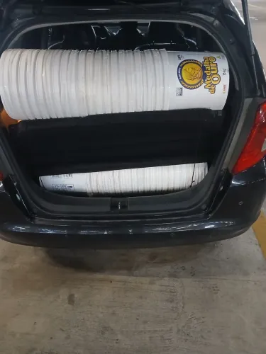 Baldes novos de 15 litros com tampas