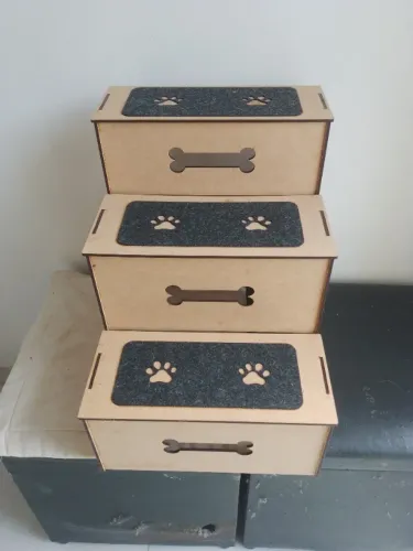 Escada de cama para cães e gatos