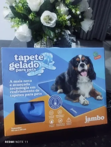 Tapete gelado para pet 