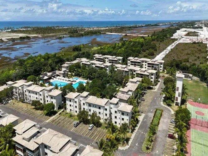APARTAMENTO NO CONDOMÍNIO GENIPABU CLUB HOUSE, GUARAJUBA, CAMAÇARI-BA