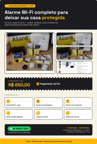 Alarme residencial