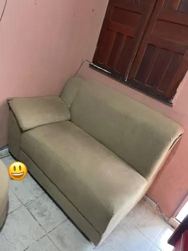 Sofá Em L Recém Reformado