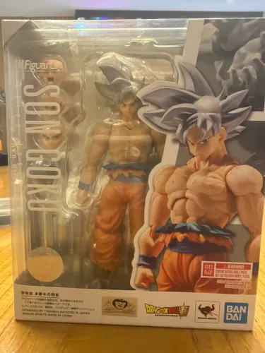 Goku instinto superou dragon ball z DBZ bandai Shf