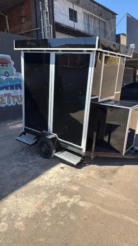 Trailer food truck