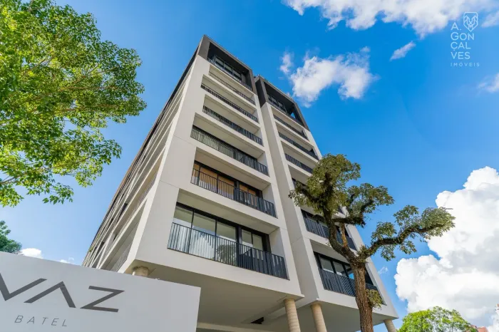 Apartamento no Vaz Batel, 02 Quartos, 01 Vaga, Churrasqueira Privativa, Batel, Curitiba.