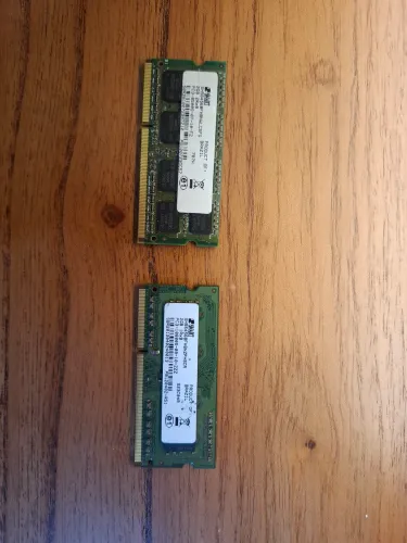 2 Memoria ram notebook smart 2gb 1066mhz ddr3