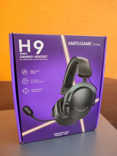 Headset gamer FIFINE H9