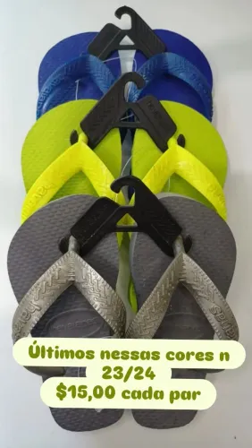Vendo chinelos infantil don 23/24 ao 29/30 todos novos e original da havaianas