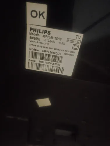 Vendo tv Philips 40 polegadas estragou o led dela 