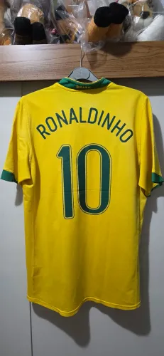 Camisa brasil 2006 Ronaldinho R10 original M