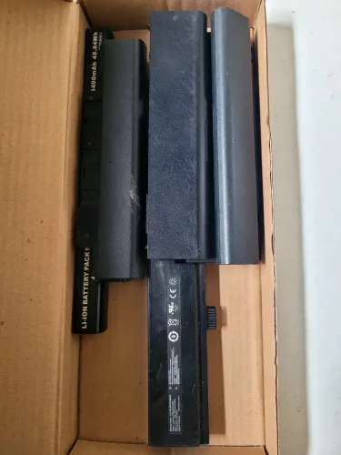 Lote células de notebook 18650 lacradas sem teste 