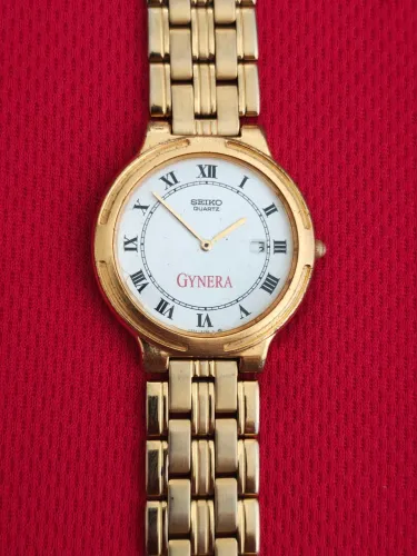 Relogio Seiko Quartz Dourado Anos 90