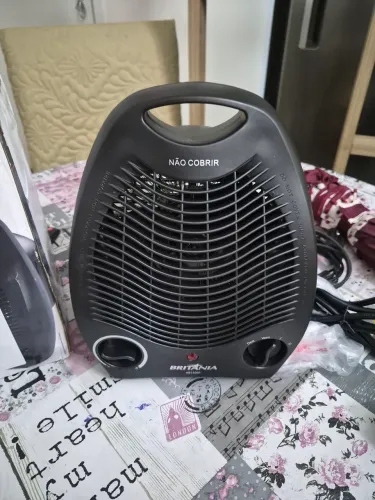 Aquecedor e ventilador Britania 1500w