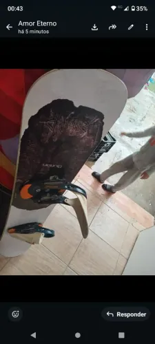 Prancha de snowboard