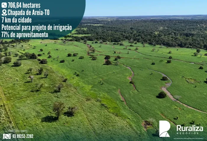 FAZENDA 146 ALQUEIRES | 350 HA AGRICULTÁVEIS | RIO E POTENCIAL PARA IRRIGAÇÃ