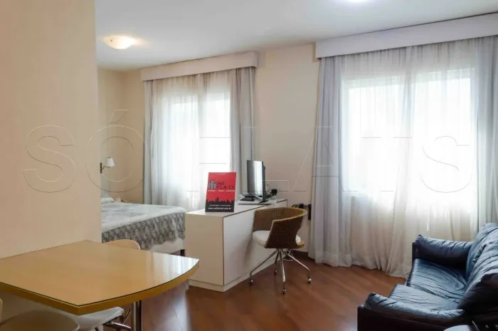 Flat Paulista Classic 28m² 1 dormitório 1 vaga para locação no Jardim Paulista.
