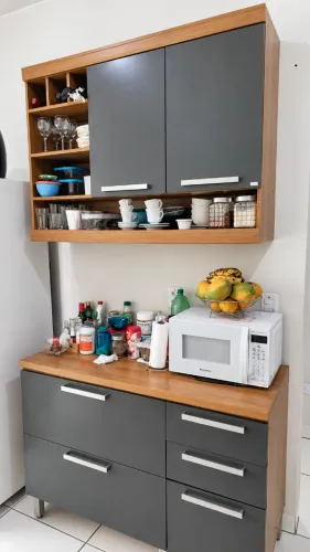 Armário de cozinha com 2 peças