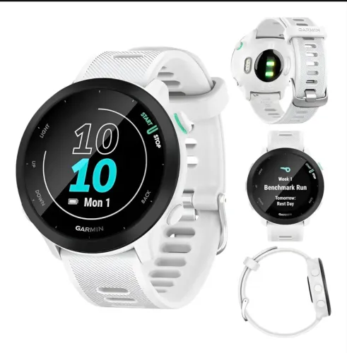 Relógio Garmin Forerunner 55 Branco 42mm