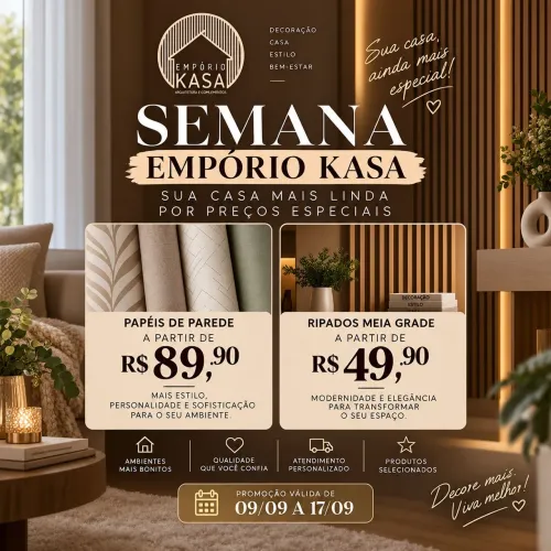 Papeis de parede em promoção