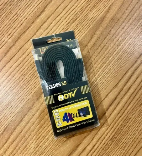 Cabo HDMI 4K Ultra HD 3 Metros Com Suporte 3D