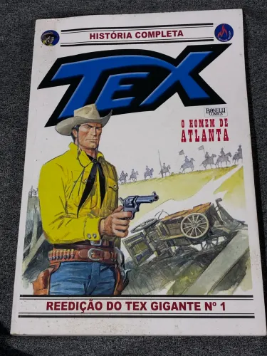 Gibi Tex Gigante Reedição Nº 1 - O Homem De Atlanta (História Completa)