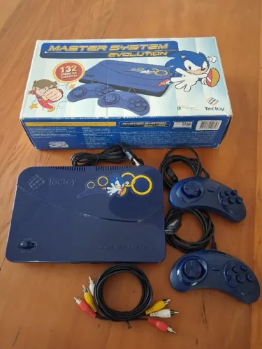 Master System Evolution TecToy com Caixa e 2 Controles