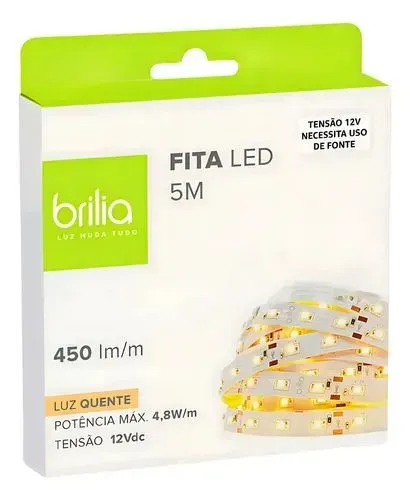 FITA LED BRILIA 5W/m 3.000K