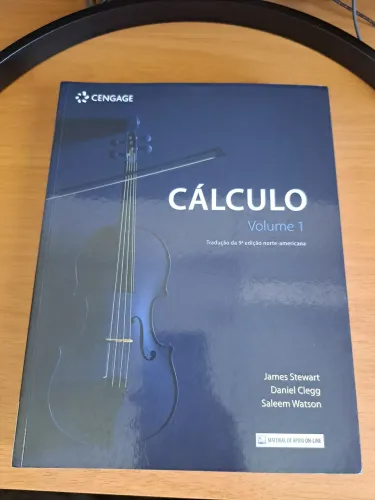 Livro Cálculo, de Stewart, James. Editora Cengage Learning Edições Ltda., capa mole (2021)