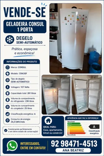 Vendo geladeira