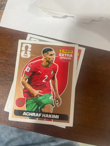 Figurinha da copa bronze 2026 achraf hakimi