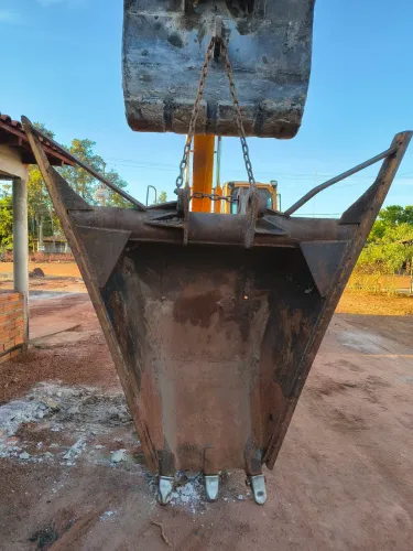 Concha trapezoidal escavadeira