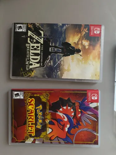 Pokemon Scarlet e Zelda Breath of the Wild