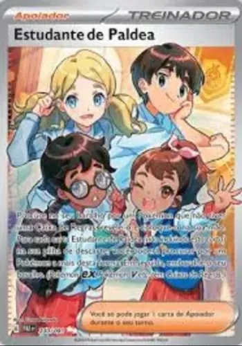 Card pokemon - Estudantes de Paldea - Foil